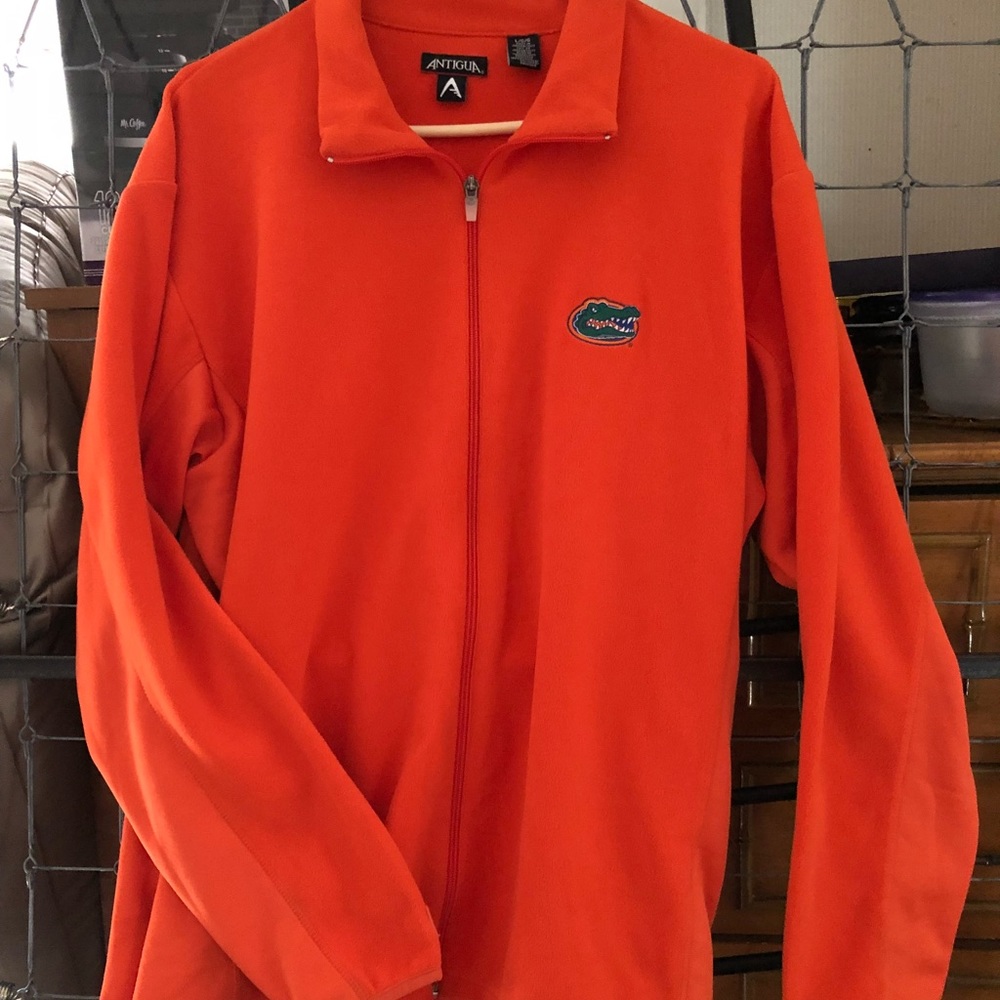 EUC Fleece Antigua jacket UF Gators Large